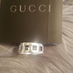 Authentic Gucci silver ring (2)